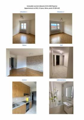 Appartement – Payerne – 3.5 pièce(s)